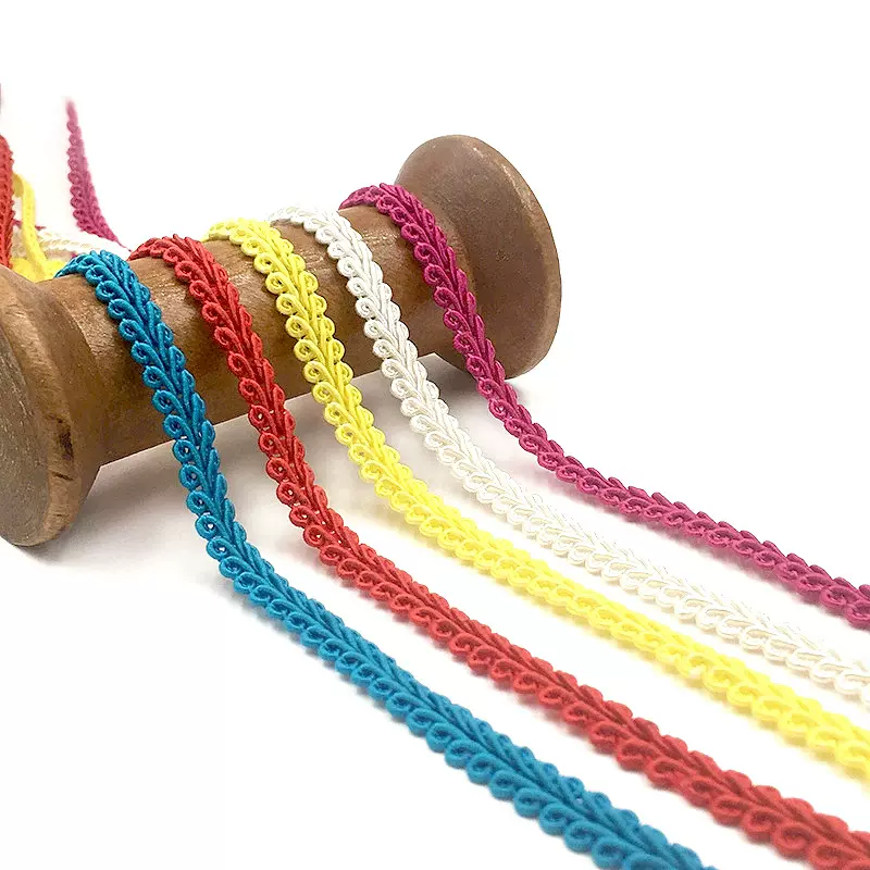 常年现货款，服装辅料 花边辅料 19色 0.8CM蜈蚣边花边带 装饰带