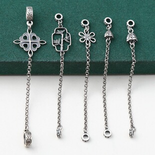 S925���yɏ��С���p�h��װ������ �͹����fDIY�ֹ��������