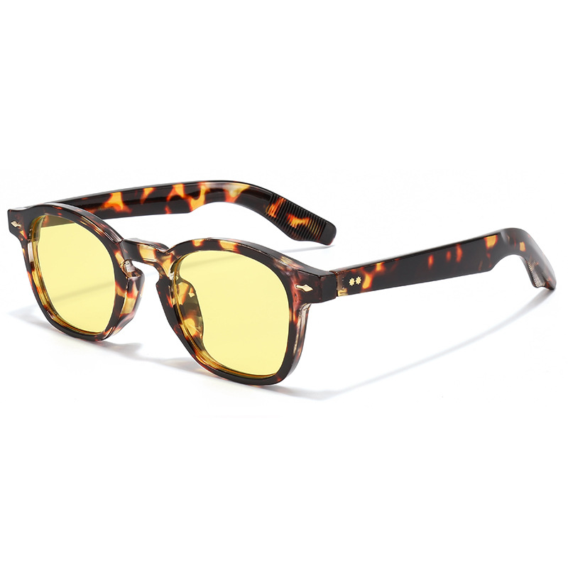 Gafas de sol europeas y americanas con uñas de arroz Gafas transfronterizas para hombres Gafas de sol hermosas de moda para mujeres de alta gama Estilo retro