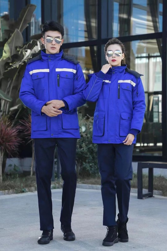 冬季棉服工作服棉衣劳保服可拆棉袄冷库防寒冬装工装防静电|undefined