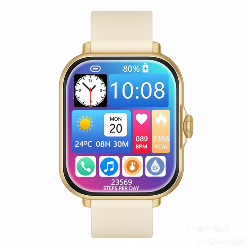 S18 reloj inteligente pulsera de tasa genuina WeChat mensaje reloj de metal MARCO DE llamada Bluetooth