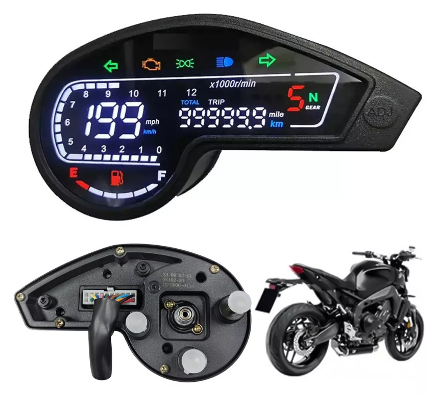 South America's Best-Selling Off-Road Vehicle Dm200 Digital Code Meter Xr190L Crm250 Zanyu 150 Gy200 Digital Meter