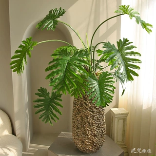 仿真绿植春芋大型绿植摆件家居装饰民宿北欧简约落地盆景假绿植