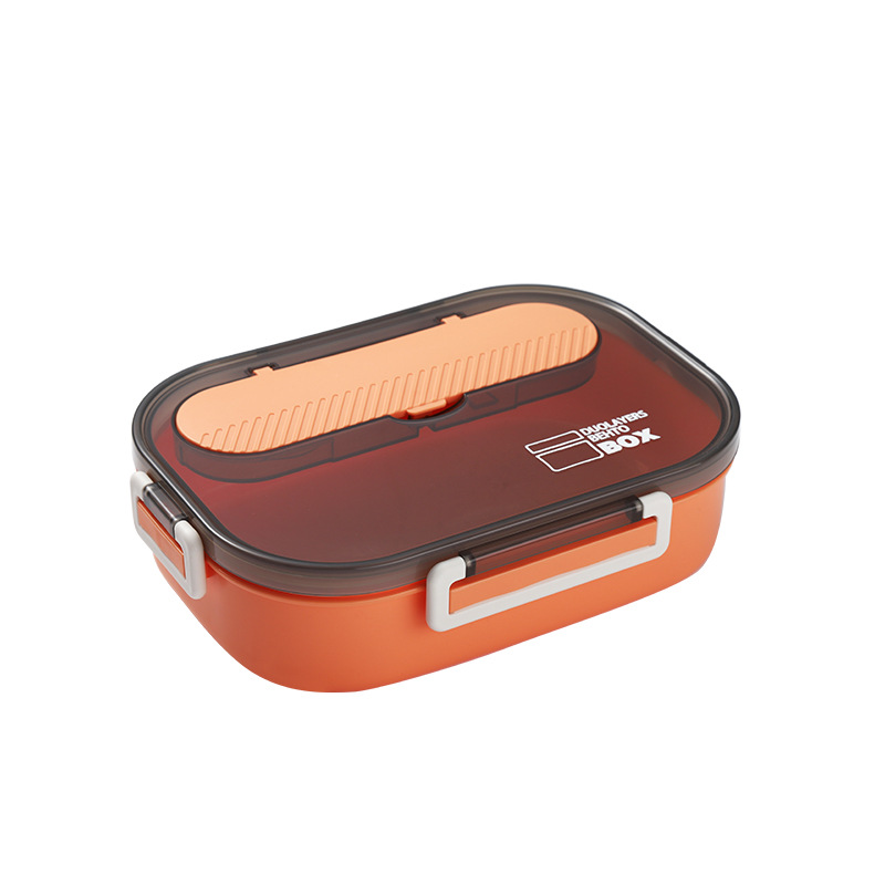 Caja de almuerzo de aislamiento sellado de estudiantes de oficina caja de almuerzo portátil de gran capacidad 304 acero inoxidable con tazón de sopa
