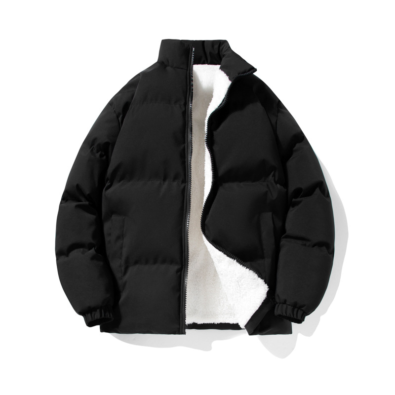 밀 투 플러스 사이즈 L-8XL 램 벨벳 내부 칼라 코튼 코트 남성 가을 겨울 패션 브랜드 커플 코트 외부