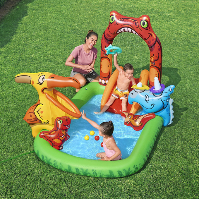genuine goods Bestway inflatable ocean ball pool baby play pool children's swimming pool thickened fishing sand pool 53160