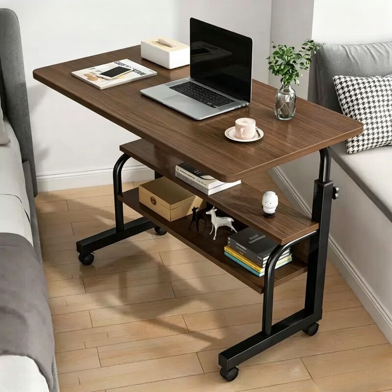 Bedside Adjustable Table, Lazy Table for Home Use, Simple Modern Movable Laptop Table, Adjustable Table