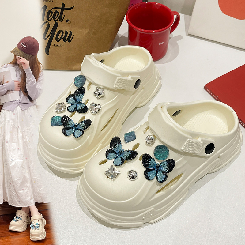 Clearance Sale Women's Clogs 2026 Summer New Style High-End Comfortable Casual Thick-Soled Height-Increasing Closed-Toe Sandals for Women Clearance Sale Women's Clogs 2026 Summer New Style High-End Comfortable Casual Thick-Soled Height-Increasing Closed-Toe Sandals for Women
