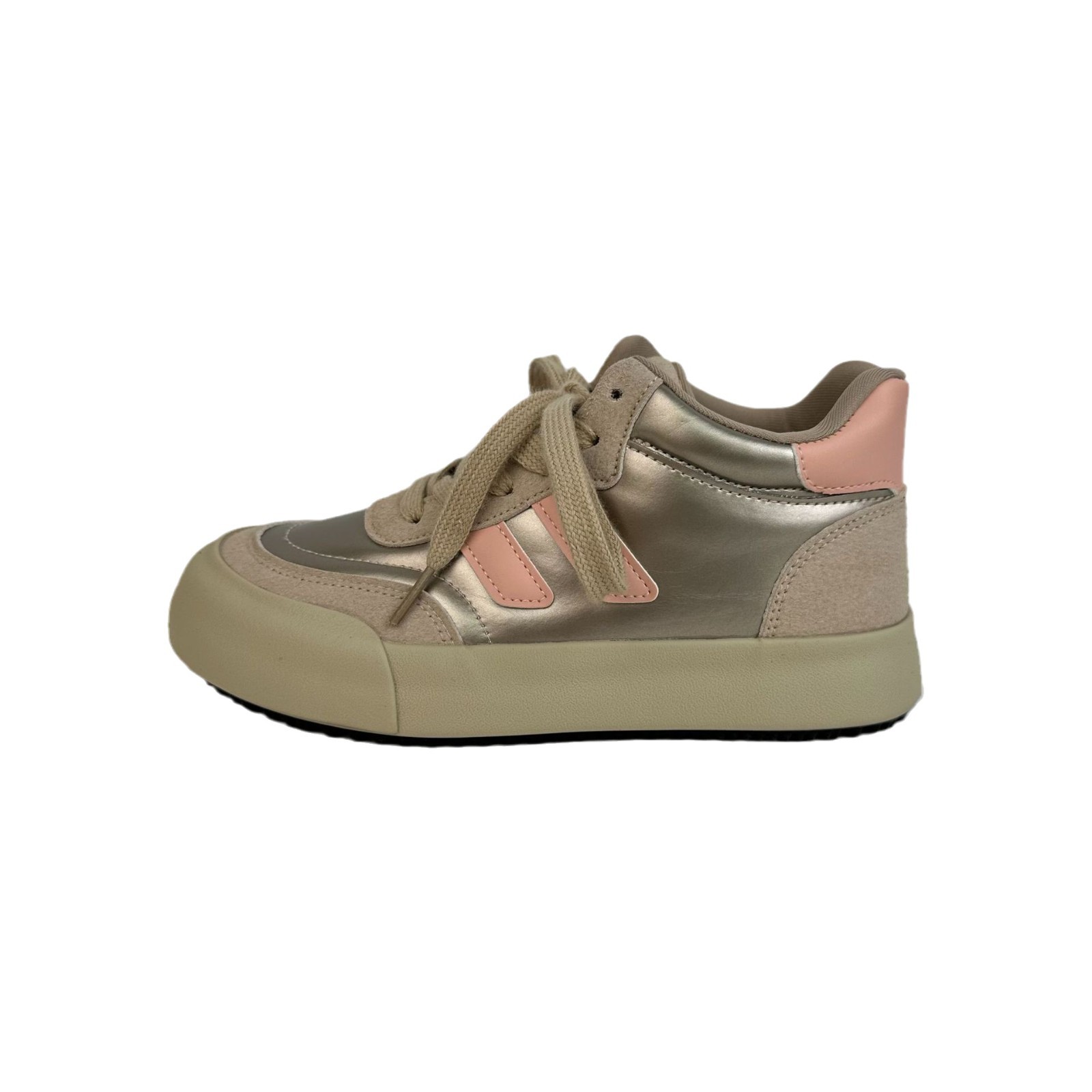 2024 invierno nuevos zapatos casuales deportivos cálidos retro más zapatos de todo fósforo de terciopelo zapatos de plataforma de nicho 6584