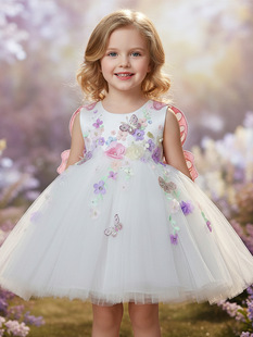 (Cross-border trading), Christmas small princess costume, tulle, flowered, Lolita style