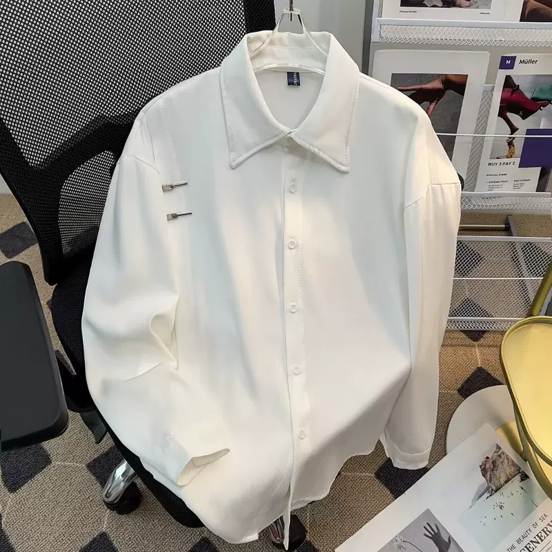 Spring long-sleeve, shirt, jacket, Chinese style