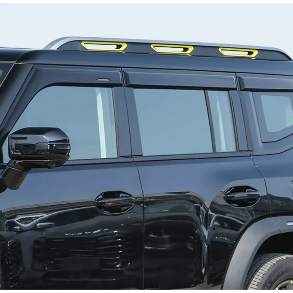 Suitable for Jetour Traveler Shanhai T2/T1 Rain Shield, Widened and Thickened Car Window Rain Guard, Rainproof Panel Modification Accessories