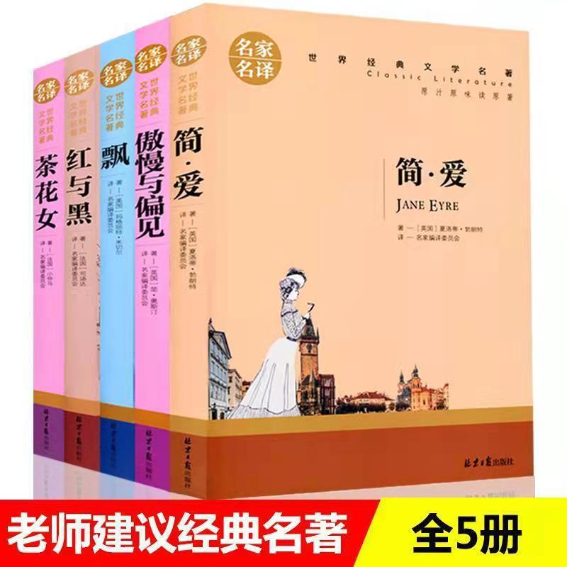 Jane Eyre Junior High School Students Original Jane Eyre World Classic Literature MWorks Novel Youth Book [Famous Translations