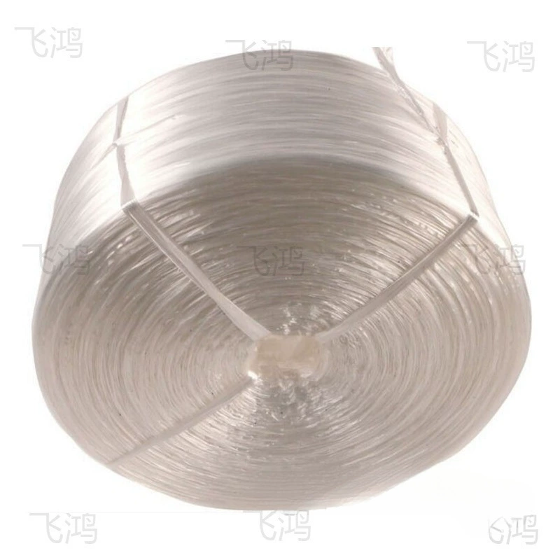 Прямые поставки с фабрики высокопрочного обвязочного каната из нового материала, упаковочного каната с разрывной пленкой, нейлонового пластикового каната для связывания.