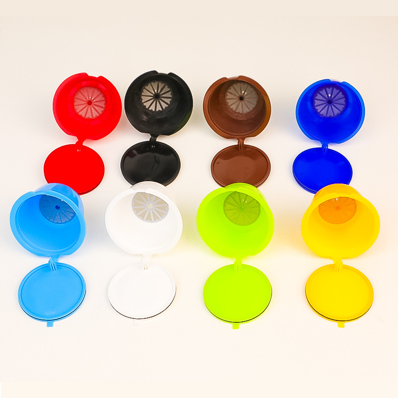 6 коробок подходят для DOLCEGUSTO кофейная капсула чашка фильтр фильтр чашка с ложкой щетка для повторного использования