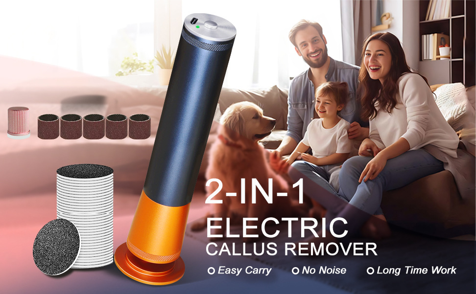 Râpe pieds électrique rechargeable anti-callosités pour pieds_voghion.com