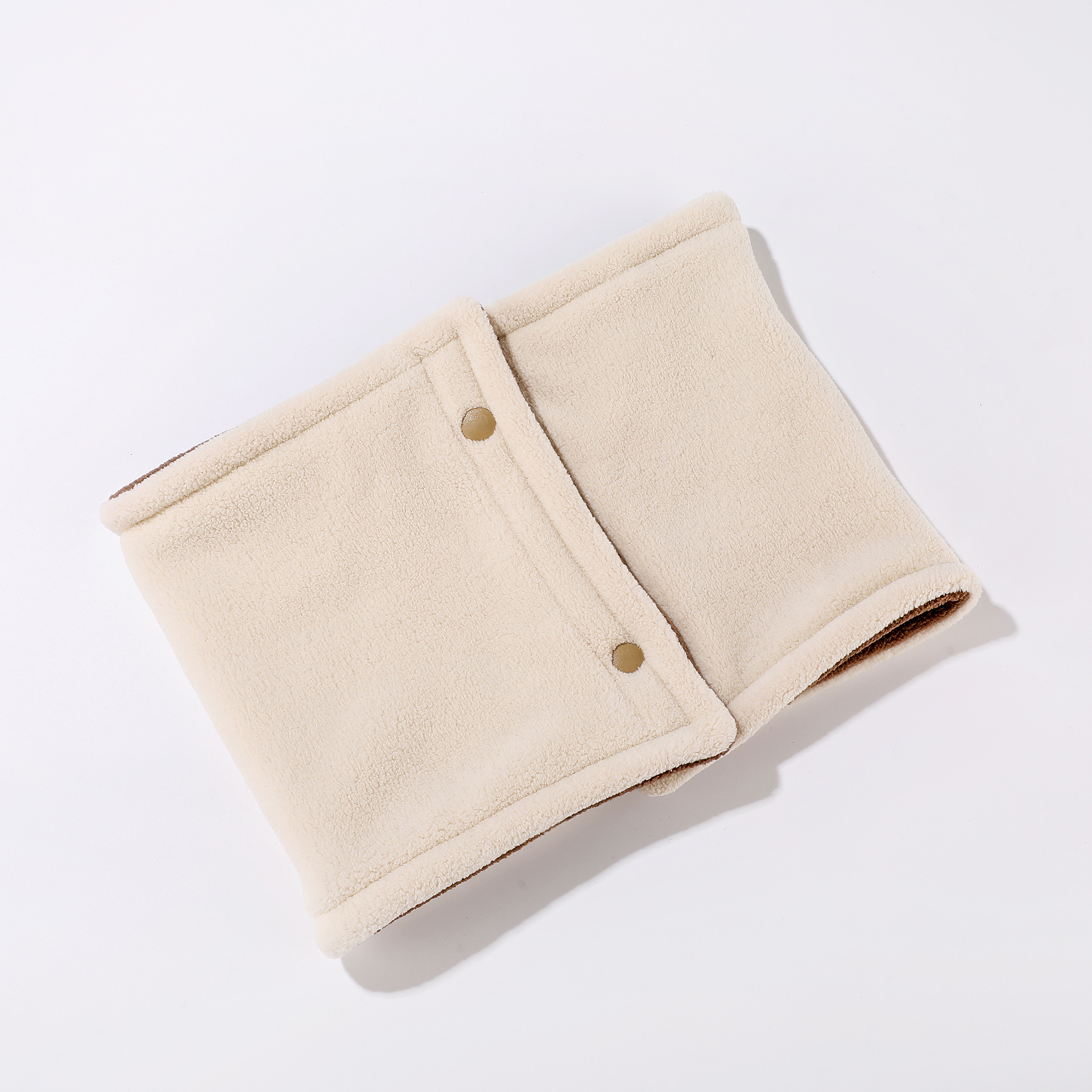 Apparel Accessories Winter Double-Sided Snap Neck Fashion All-Match High Neck Outdoor Sports Cold-proof Warm Neck Protection Neck Sleeve_voghion.com