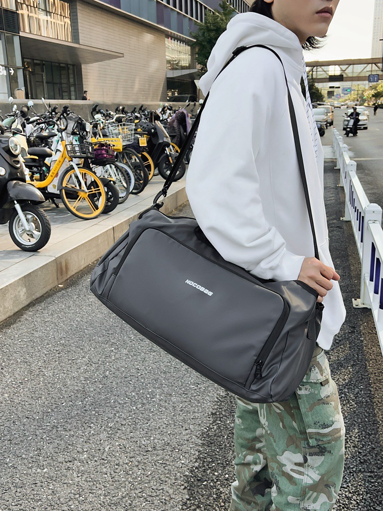 Bolsa de deporte para hombres nueva bolsa de equipaje de viaje de corta distancia portátil de gran capacidad para mujeres bolsa de viaje de almacén de zapatos independiente