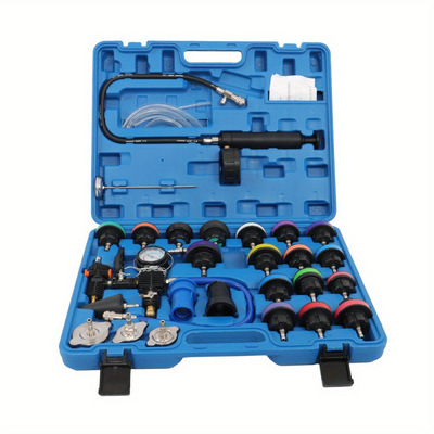 2026新款跨境代发28件通用散热器压力测试仪套件冷却液系统
