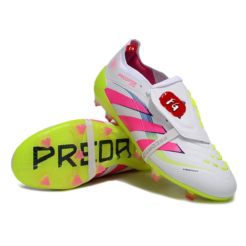 プレデター 25 サッカーシューズ FG リバーシブルニット防水靴紐ロングスパイク大人学生子供男性と女性 PREDATOR|undefined