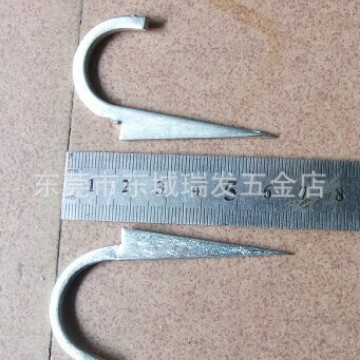 加厚4分镀锌水管钉DN15MM喉钉管马防盗网尖/每盒100PCS装抢尖