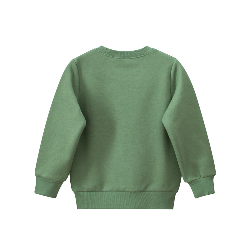 Ropa para niños suéter forrado de lana nuevos niños Otoño e Invierno estilo coreano ropa de bebé polar Top entrega de una sola pieza