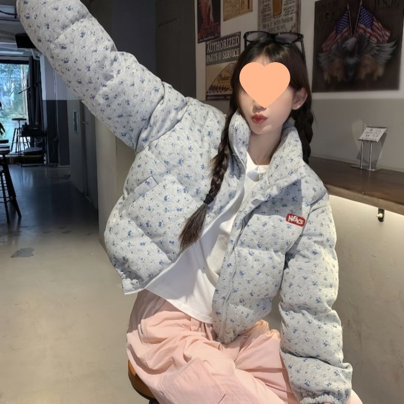 2025年新款棉服女冬短款宽松加厚棉衣甜美棉袄面包服韩版外套潮