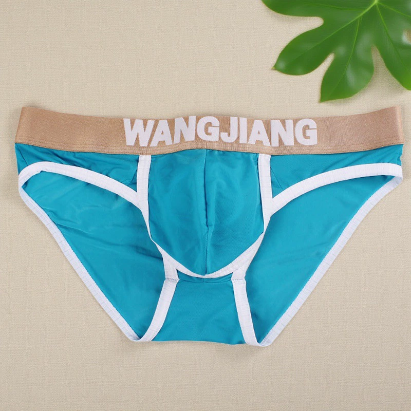 Men's summer silk sexy design pants