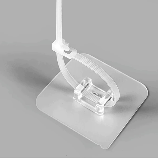 Cable ties, 7×7cm, clips included
