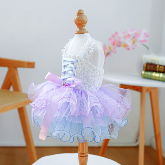 PETCIRCLE pet circle factory in stock direct foreign trade wholesale pet dog dog clothes star Dai dream gauze skirt