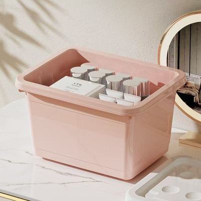 收纳箱塑料加厚家用桌面零散玩具整理箱储物箱工厂