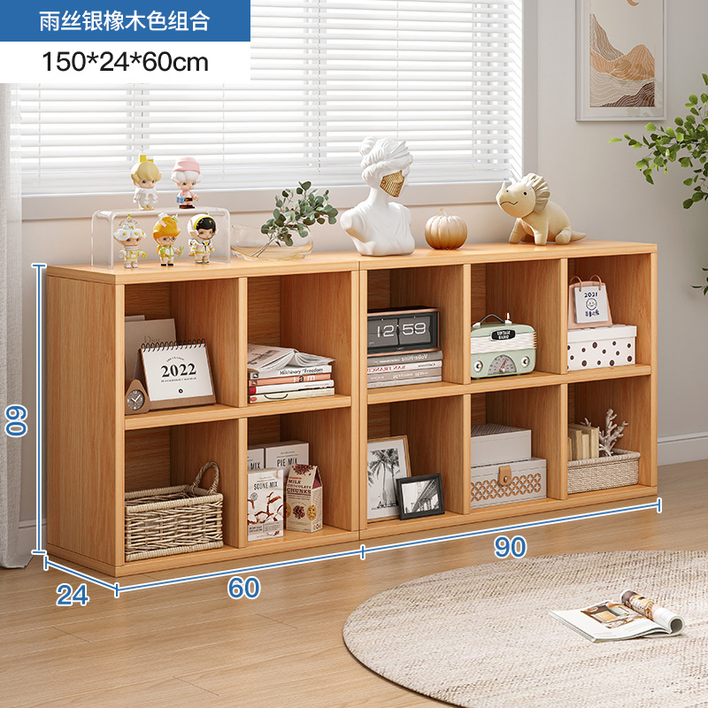 Estantes de cosméticos de viento de crema tabla lateral de piso integrado gabinete de celosía gabinete de ocho celosías gabinete de almacenamiento de perfumes para productos de cuidado de la piel