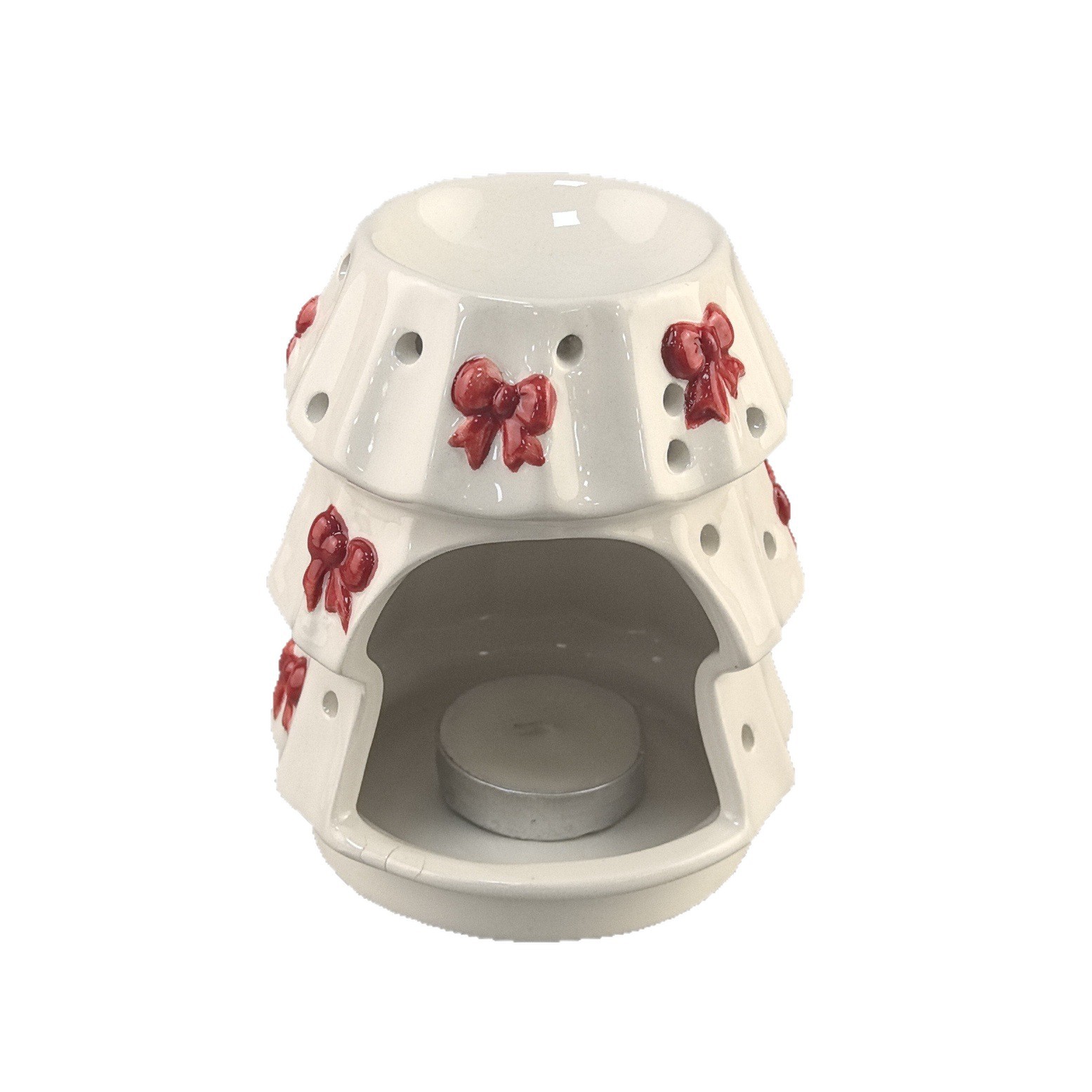 Regalos de Navidad, horno de cerámica, árbol de Navidad, adornos encantadores, estrellas de cerámica, horno de árbol de Navidad, adornos decorativos image 6