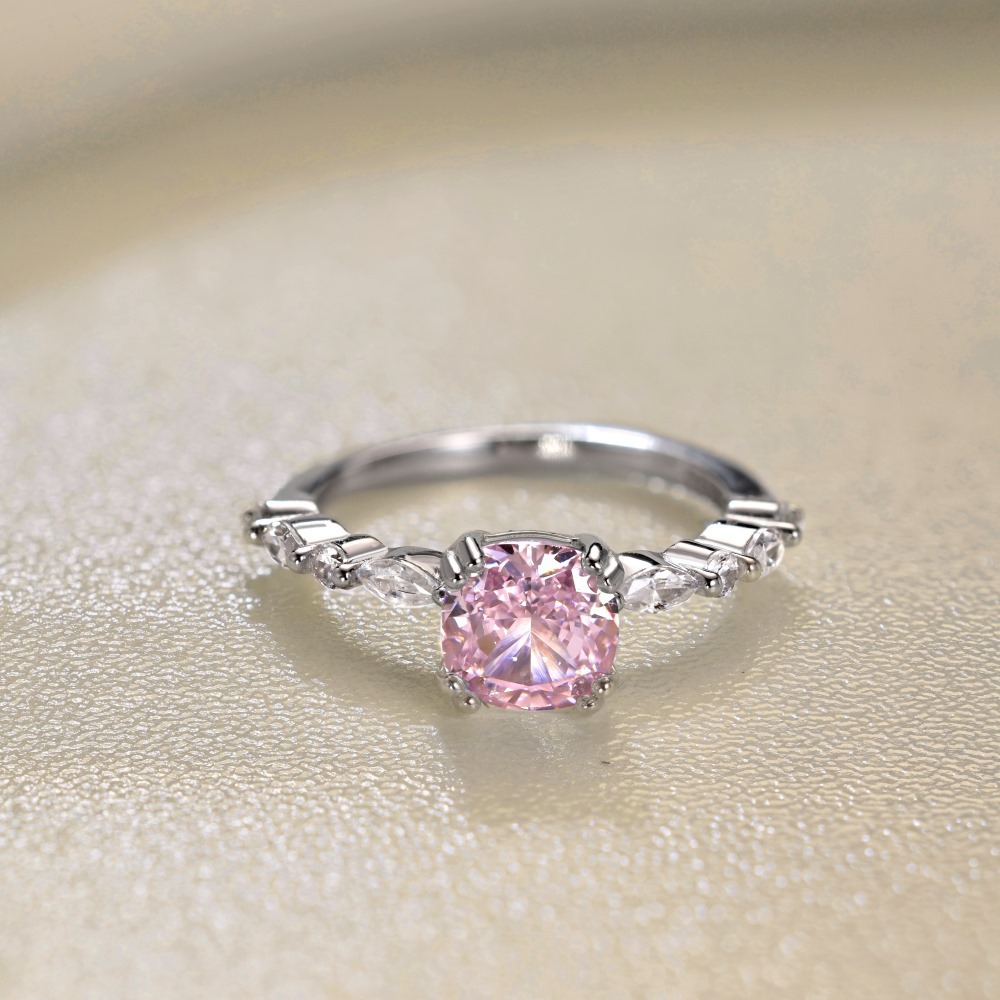 3g Weight Zircon Inlay Material Rings Classification 1 Piece Quantity Daily Occasion 925 Sterling Silver Material Heart Shape Pattern Women's Gender Plating Design Elegant Style 925 Sterling Silver Zircon Heart Shape Rings 925 Sterling Silver Rings 27