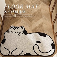 家用门口入户丝圈地垫卧室玄关异形垫子耐磨防滑脚垫现代简约门垫