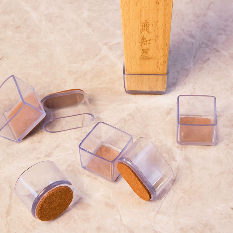 Чехлы для ножек столов и стульев, бесшумные и устойчивые к царапинам войлочные чехлы, универсальные защитные чехлы для ножек стульев и табуретов, утолщенные накладки для ножек столов и стульев.