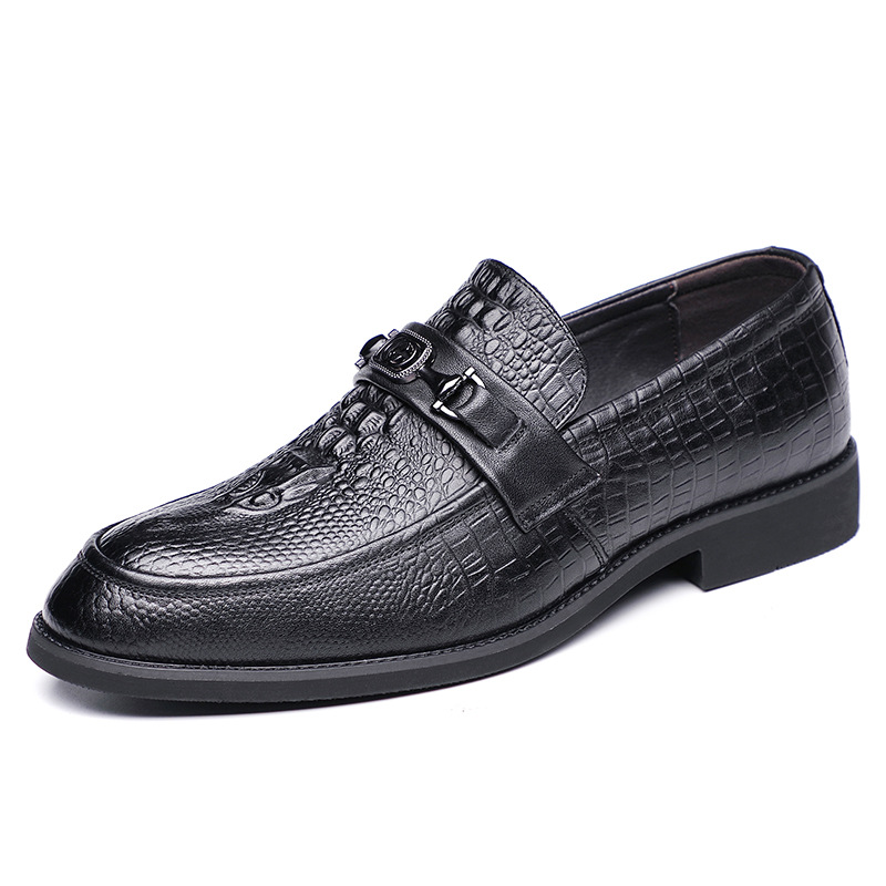 Nueva capa superior de piel de vaca zapatos de cuero de los hombres de negocios desgaste formal Caballero señaló estilo británico zapatos de los hombres de cuero genuino zapatos de los hombres suaves
