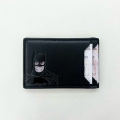 メンズ財布 カードホルダー カードホルダー マルチカードスロット クロスボーダー ヒーロースクワッド バット ID キャラクター 中空 ホットセール ショートスタイル