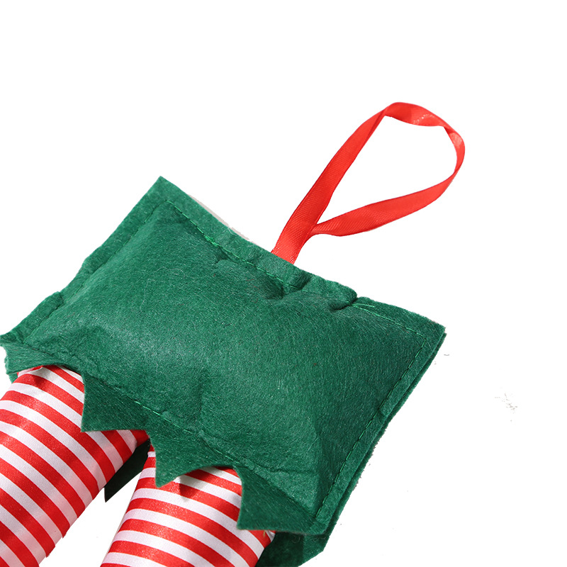 Christmas elf legs Santa legs Christmas car legs pendants Christmas decorations Christmas daily necessities wholesale