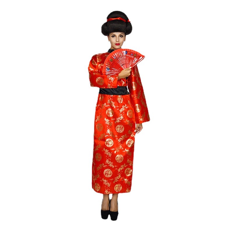 Geisha traje de la mascarada ropa de fiesta Cosplay traje de rendimiento ropa de la etapa de distribución al por mayor