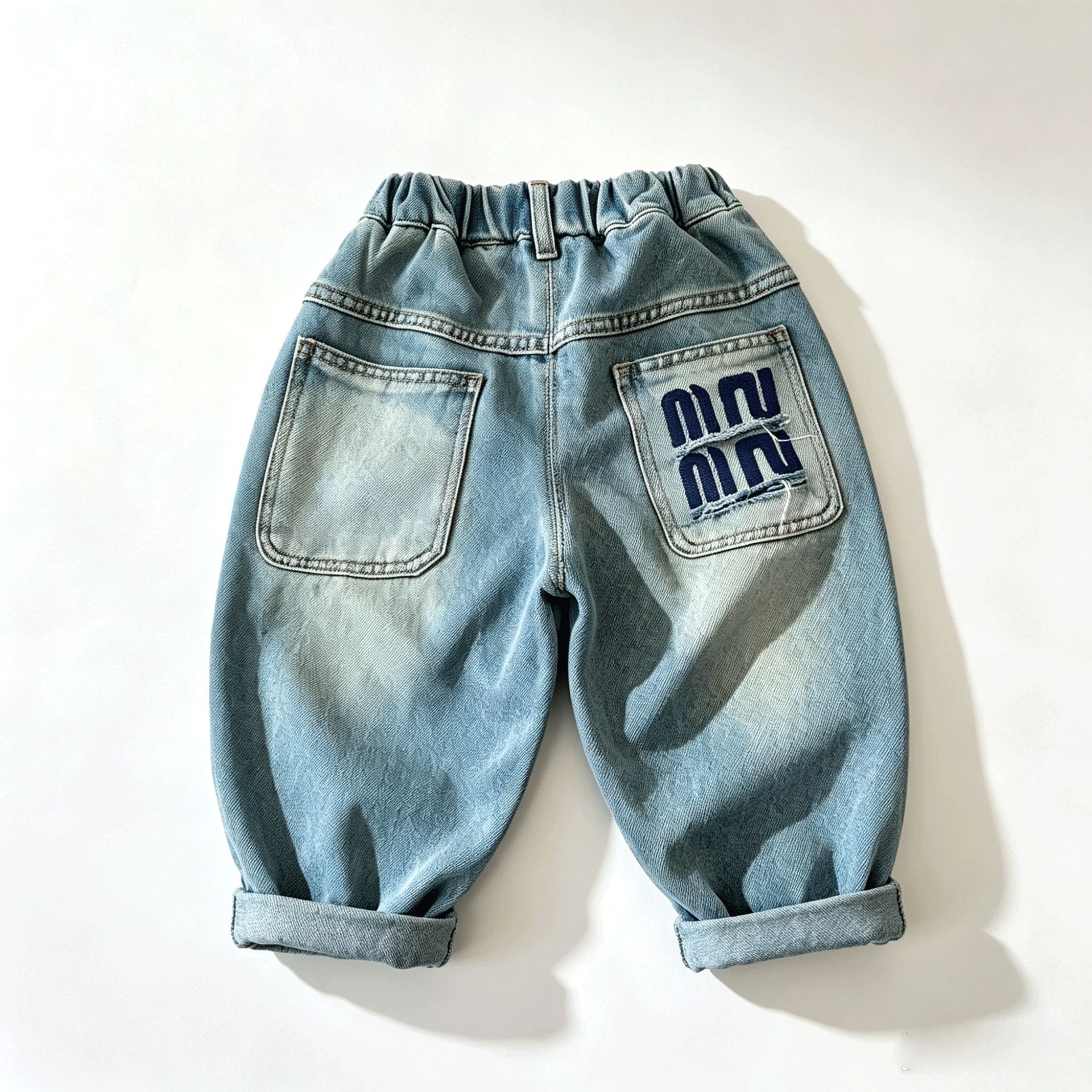 Children's denim spring jeans