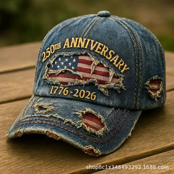 Popular Cross-Border Amazon Product: U.S. Navy Anniversary Cap, Baseball Cap, Printed Hat, Peaked Cap