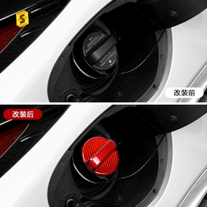 Subaru 22 Brz/Wrx üçün əsl karbon lifli yanacaq çəni qapağı çərçivəsi