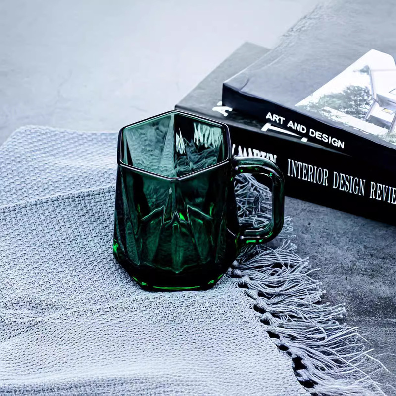 Light Luxury Cup Home suit High-end Living Room Household High-end Hospitality Drinking Water Cup Tea Cup with a Cup with a Tray