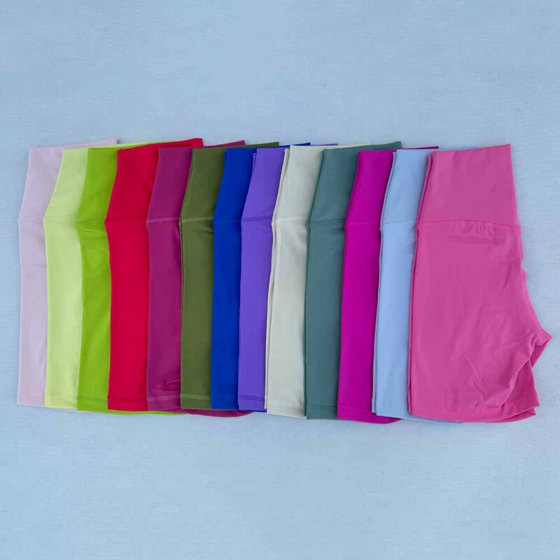 lulu Solid Color Yoga Pants Dopamine Sports Shorts Commuter High Waist Quarterly Pants Soft Breathable Elastic Peach Hip lulu Solid Color Yoga Pants Dopamine Sports Shorts Commuter High Waist Quarterly Pants Soft Breathable Elastic Peach Hip