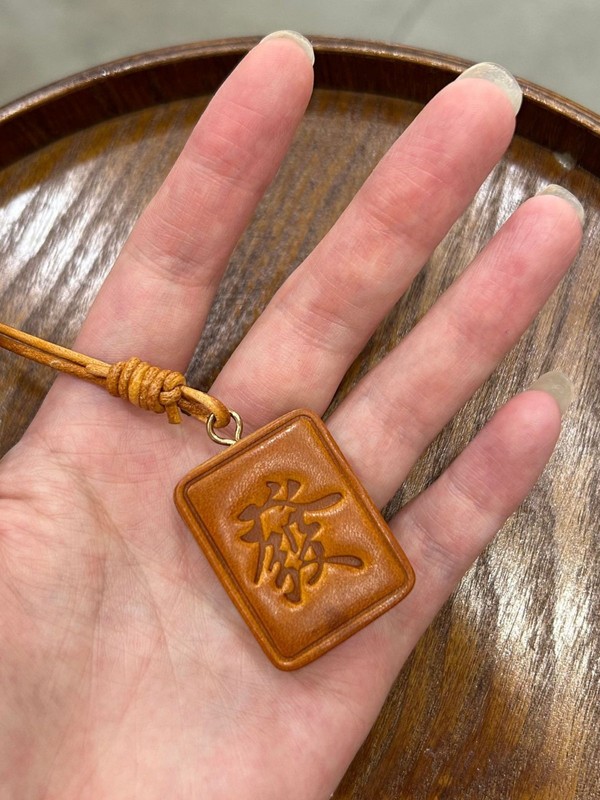 第一層牛革麻雀フォーチュンハンドメイドバッグペンダントキーハンギングギフトハンドメイドペンダントペンダントカーアクセサリーバッグハンギング|undefined