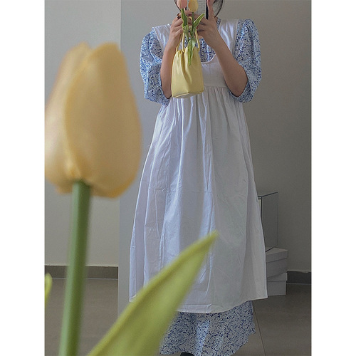 Bright yellow square pleated versatile small bag for women 2024 summer girl portable casual Korean style single shoulder crossbody bag trendy