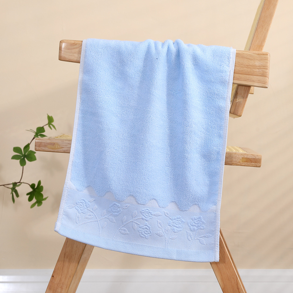 Soft Pure Cotton Face Towel For Everyday Household Use_voghion.com