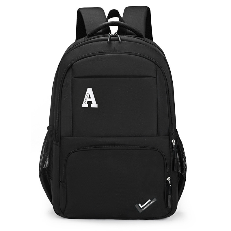 Mochila urbana simple para hombres nueva gran capacidad de viaje multicapa mochila de almacenamiento impermeable bolso de hombre ligero