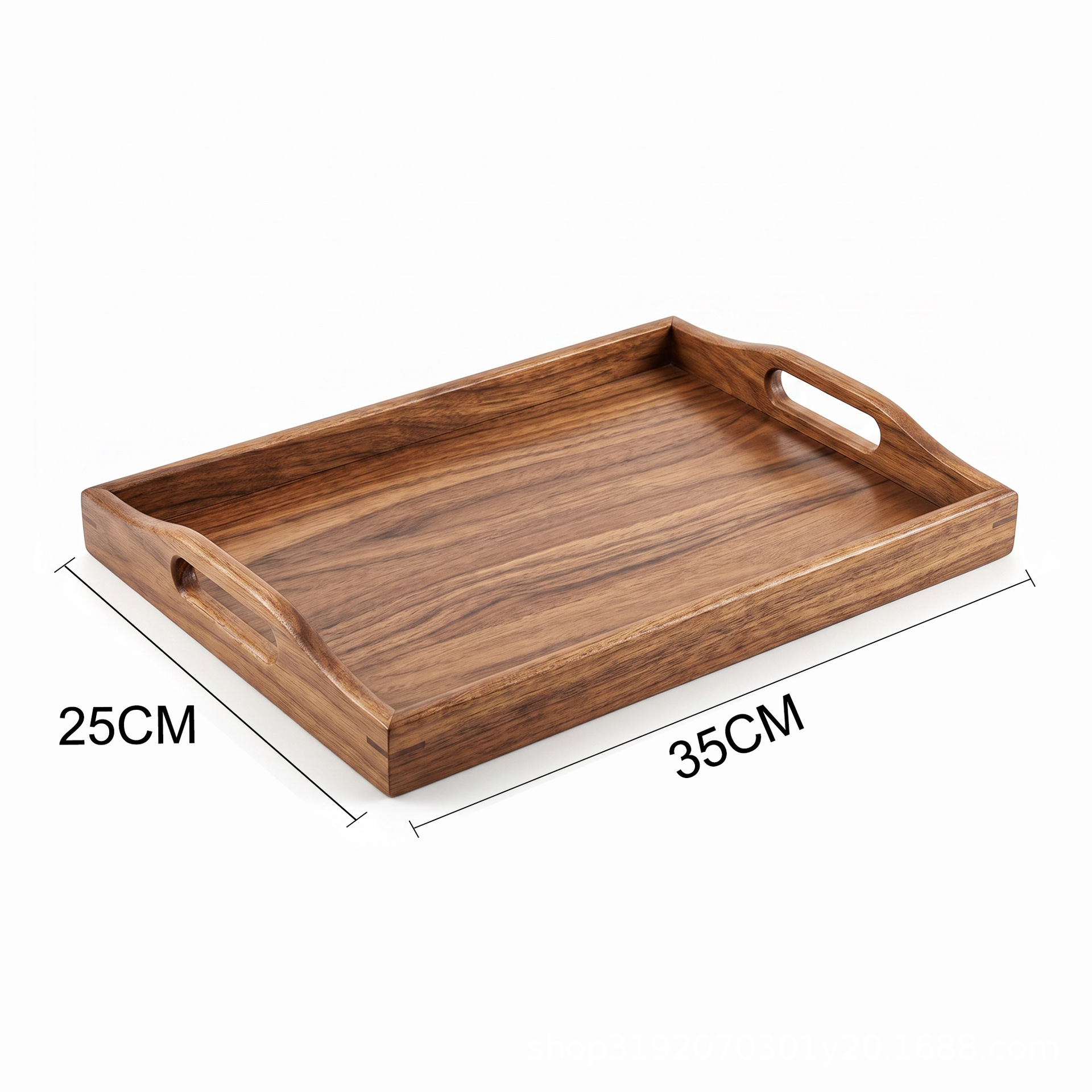 bandeja de nuez bandeja de té rectangular bandeja de té de estilo japonés bandeja de té de estilo nórdico bandeja de madera